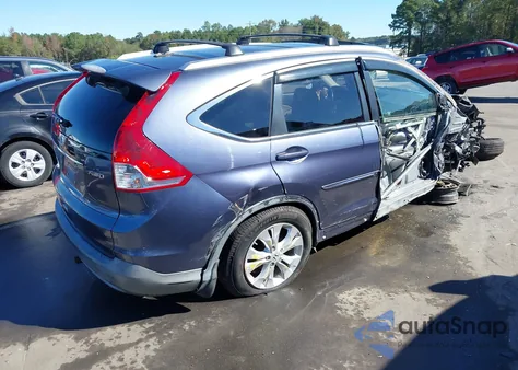 2012 Honda Cr-V Ex-L из США, поврежденный, VIN JHLRM4H77CC007019